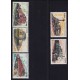 CUBA 1976 SERIE COMPLETA DE ESTAMPILLAS NUEVAS MINT TRENES